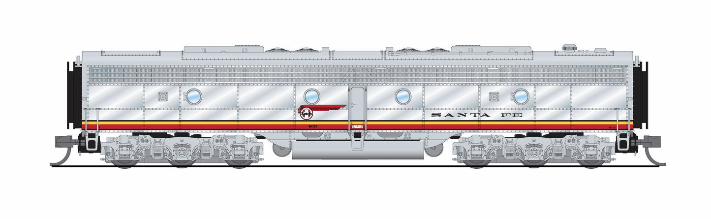 10285 EMD E8B, ATSF 82A, 1950's Appearance, No-Sound / DCC-Ready, N
