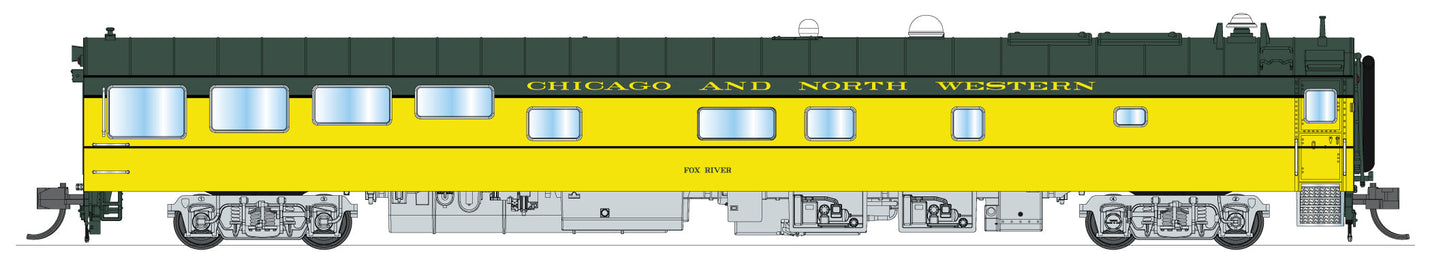 10502 Chicago & North Western Track Inspection Car, "Fox River", N