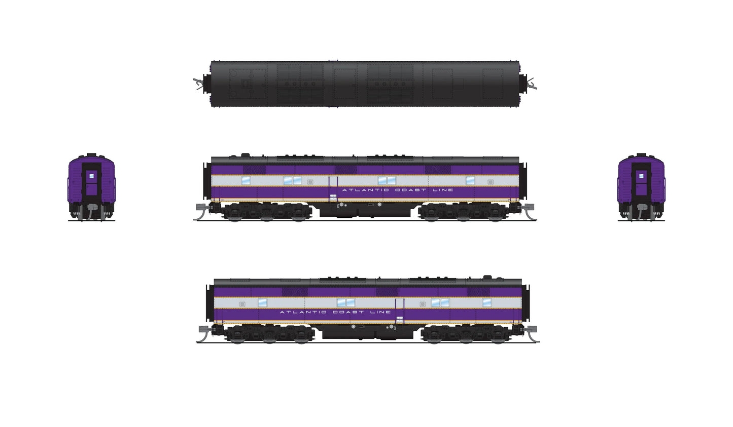 BLI 8760 EMD E7 A/B, ACL 536/760B, Purple & Silver, A-Unit Paragon4 Sound/DC/DCC, B-Unit Unpowered, N