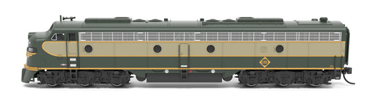 BLI 8838 EMD E8A, Erie 820, Two-Tone Green, No-Sound / DCC-Ready, N