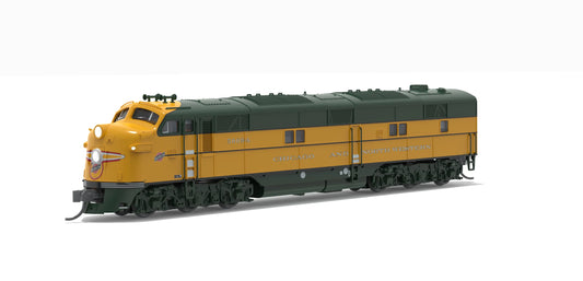 BLI EMD E7A, C&NW 5009B, "400" Scheme, ESU LokSound Sound/DC/DCC, N