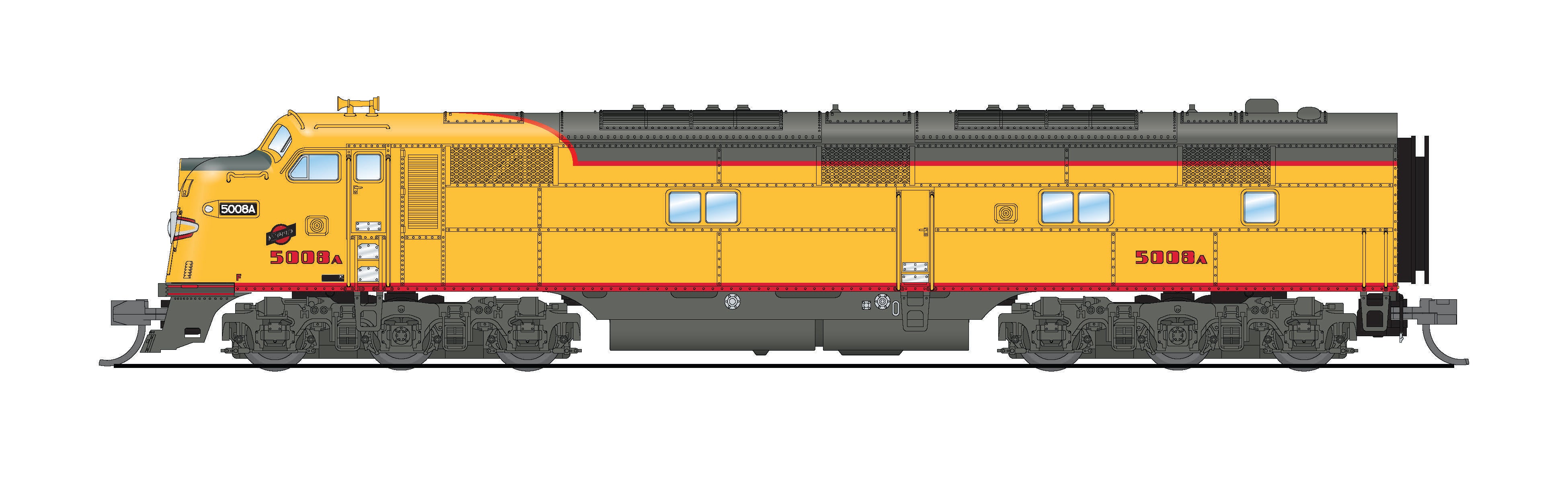 10262 EMD E7A, C&NW 5008A, Streamliner Scheme, Paragon4 Sound/DC/DCC ...