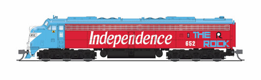 10295 EMD E8A, CRIP #652, Rock Island Bicentennial, No-Sound / DCC-Ready, N