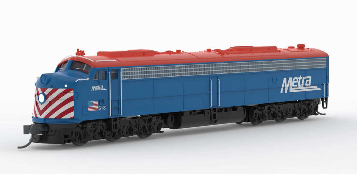10315 EMD E8A, Metra 518, Commuter Blue, No-Sound / DCC-Ready, N