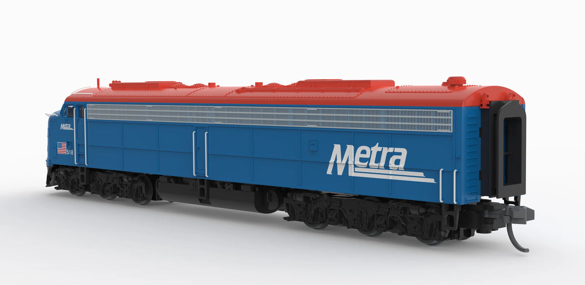 10315 EMD E8A, Metra 518, Commuter Blue, No-Sound / DCC-Ready, N