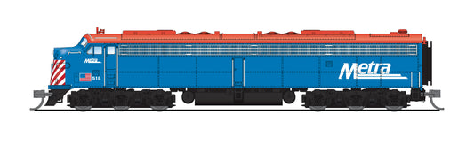 10315 EMD E8A, Metra 518, Commuter Blue, No-Sound / DCC-Ready, N