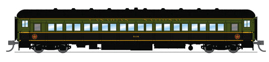 10762 CN Heavyweight 5-Car Passenger Set, Green/Black/Yellow Scheme, N Scale