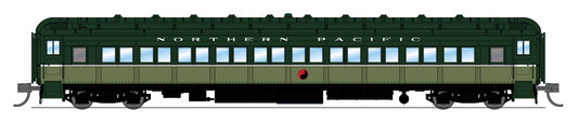 10763 NP Heavyweight 5-Car Passenger Set, Loewy Two-Tone Green, N Scale