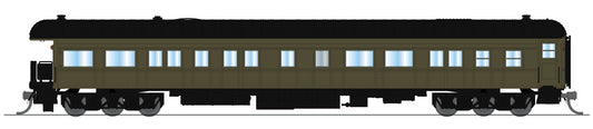 10782 Unlettered Business Car, Pullman Green w/ Balloon Roof, N Scale