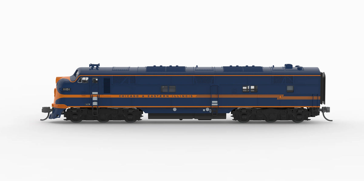 BLI EMD E7A, C&EI 1100, As Delivered, ESU LokSound Sound/DC/DCC, N