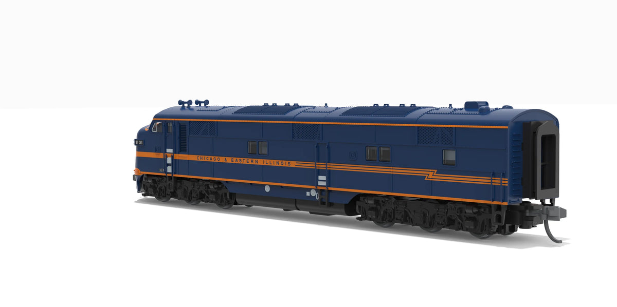 BLI EMD E7A, C&EI 1100, As Delivered, ESU LokSound Sound/DC/DCC, N