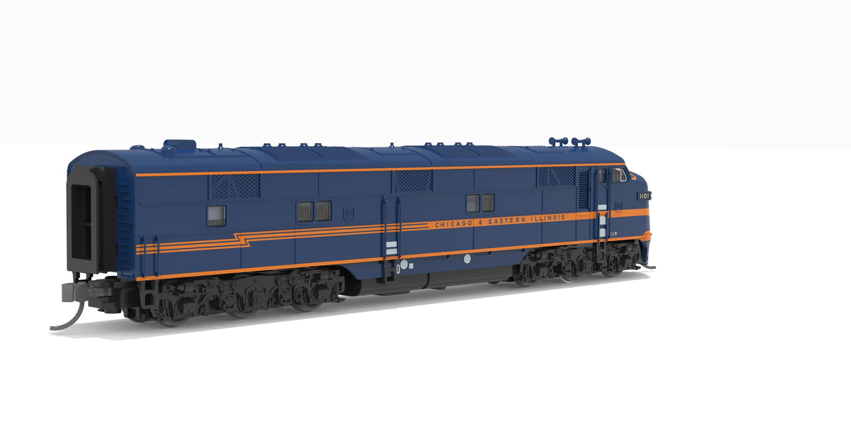 BLI EMD E7A, C&EI 1100, As Delivered, ESU LokSound Sound/DC/DCC, N
