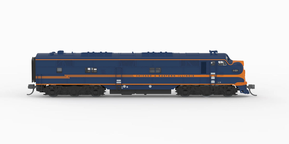 BLI EMD E7A, C&EI 1100, As Delivered, ESU LokSound Sound/DC/DCC, N