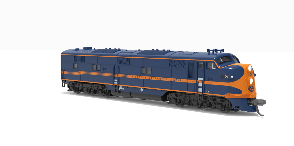 BLI EMD E7A, C&EI 1100, As Delivered, ESU LokSound Sound/DC/DCC, N